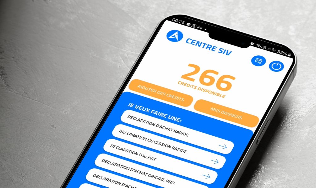La déclaration d'achat rapide au Centre SIV dès septembre 2024