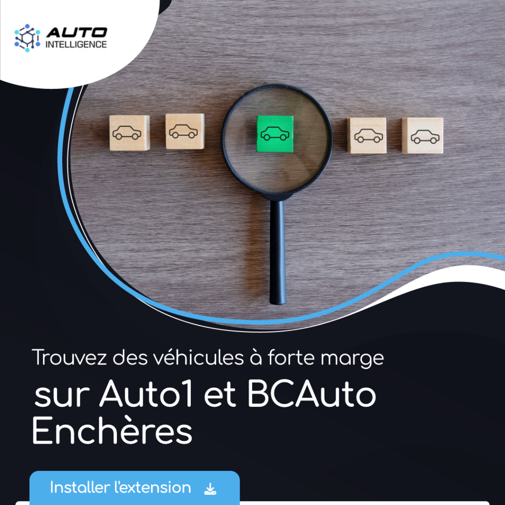 Auto Intelligence, extension Chrome automobile, maximiser marges véhicules, négociants automobiles, mandataires automobiles, calcul marges en temps réel, Auto1.com, BCA.com, outil rentable automobile, analyse marge véhicule, achat voiture rentable, extension Auto Intelligence, optimiser marges automobile, outil intelligent automobile, calcul rentabilité voiture, plateforme Auto1, plateforme BCA, installation Auto Intelligence, téléchargement extension Chrome, technologie automobile